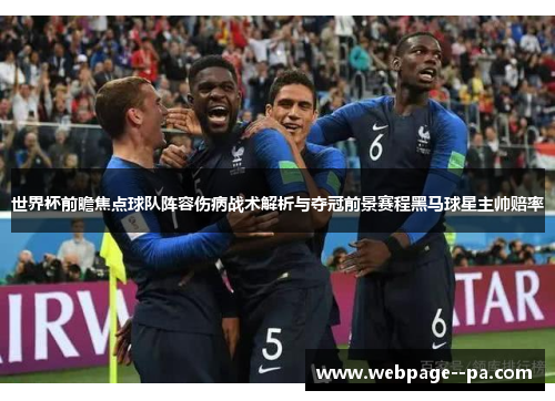 世界杯前瞻焦点球队阵容伤病战术解析与夺冠前景赛程黑马球星主帅赔率
